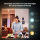 Philips Hue Лампа розумна GU10, 5W(50Вт), 2200K-6500K, Tunable white, ZigBee, Bluetooth, димування, 2шт (929001953310)