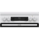 Gorenje Плита комби, 71л, 60x60см, дисплей, IconLed, чугун, белый (GK6C5WF)