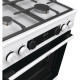Gorenje Плита комби, 71л, 60x60см, дисплей, IconLed, чугун, белый (GK6C5WF)