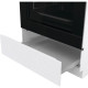 Gorenje Плита комби, 71л, 60x60см, дисплей, IconLed, чугун, белый (GK6C5WF)