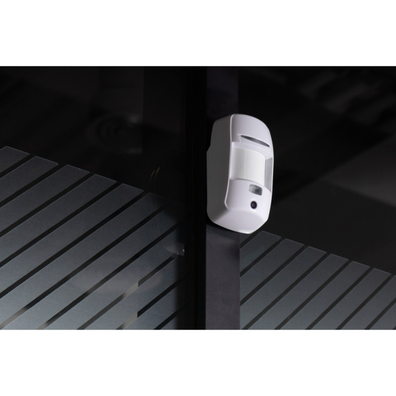 U-Prox Датчик руху з камерою фото за запитом PIR Cam White, бездротовий, білий (4820261370485)