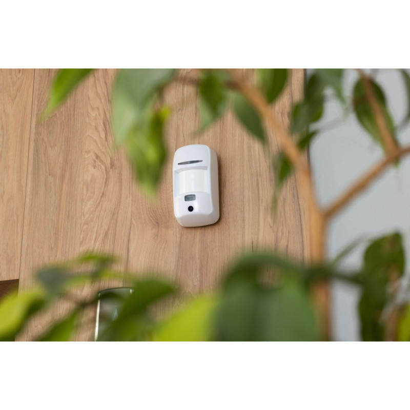 U-Prox Датчик руху з камерою фото за запитом PIR Cam White, бездротовий, білий (4820261370485)