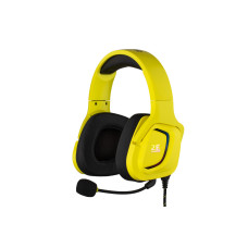 2E Gaming Гарнитура игровая HG340, mini-jack/dual 3.5mm, RGB, 2м, жёлтый (2E-HG340YW)