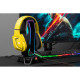 2E Gaming Гарнитура игровая HG340, mini-jack/dual 3.5mm, RGB, 2м, жёлтый (2E-HG340YW)