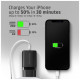 Зарядное устройство AXAGON 1xUSB QC3.0 + 1xUSB-C PD20W black (ACU-PQ20)