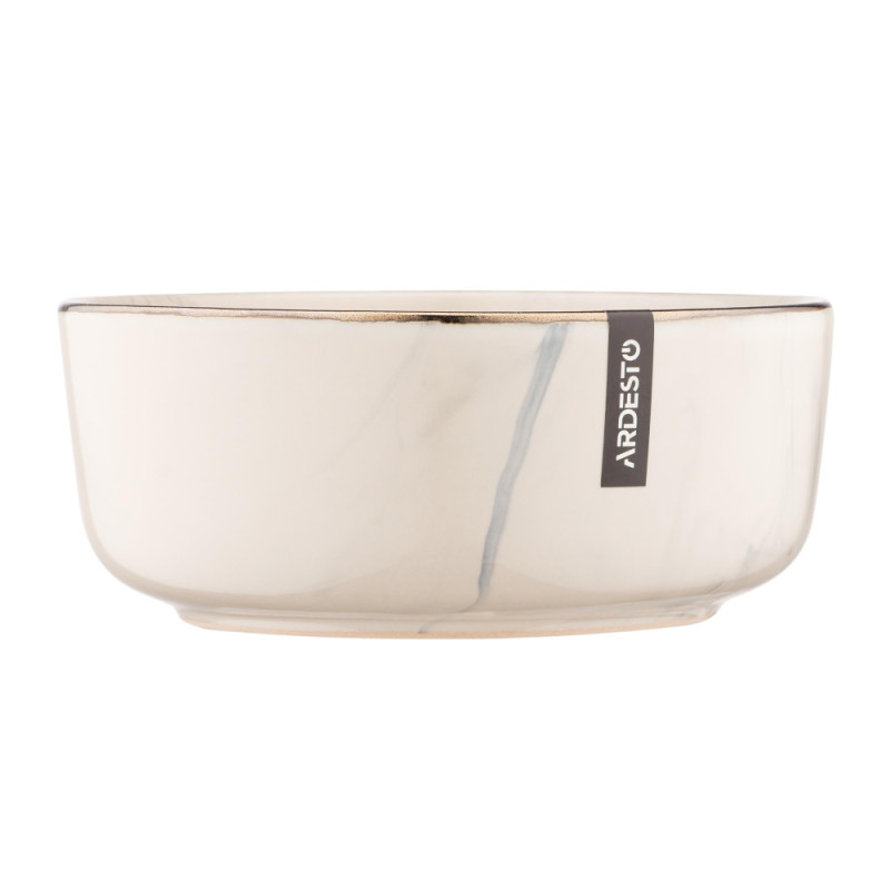 ARDESTO Bowl Marmo, 15,6 cm, beige, ceramics (AR2916MRB)