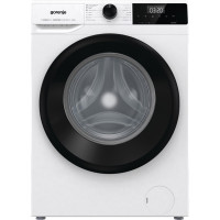 Gorenje Пральна машина фронтальна, 7кг, 1400, A+++, 47см, дисплей, пара, інвертор, білий (WNHEI74SAS)