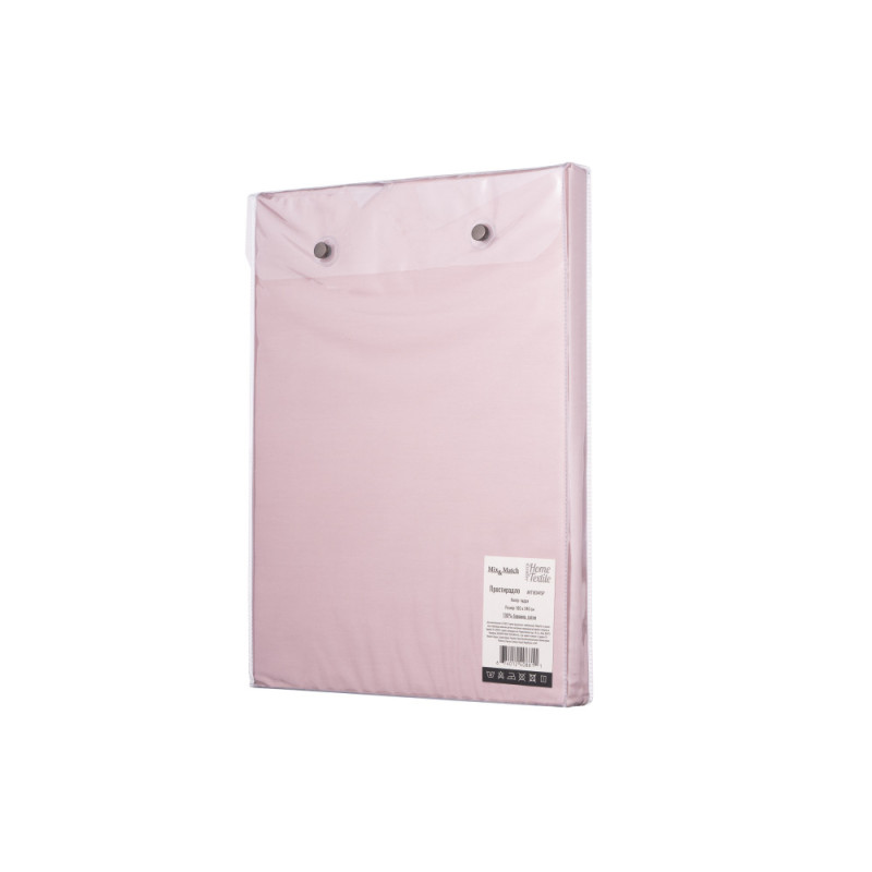 ARDESTO Flat Sheet Mix&Match, sateen, blush, 180x240cm, 100% cotton (ART1824FSP)
