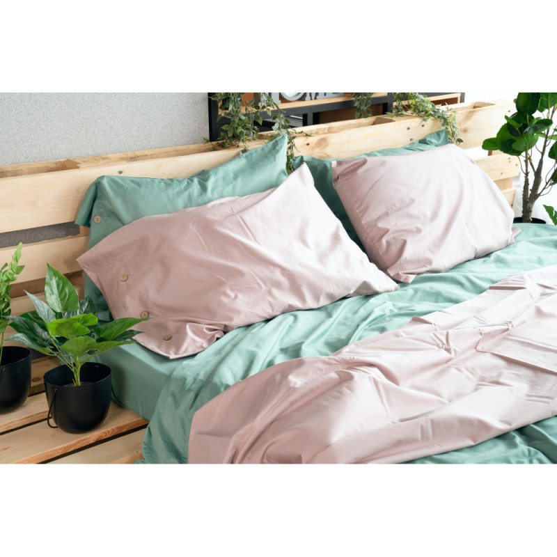 ARDESTO Flat Sheet Mix&Match, sateen, blush, 180x240cm, 100% cotton (ART1824FSP)