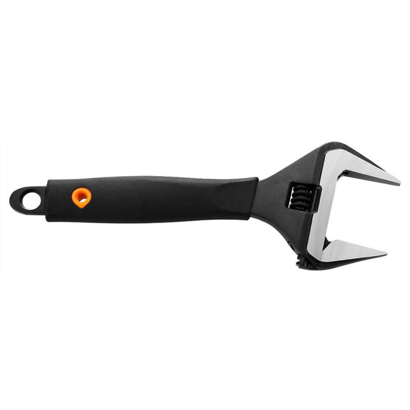 Neo Tools Ключ разводной 250 мм, 0-50мм, сталь CrV, DиN 3117, прорезиненная рукоятка (03-016)