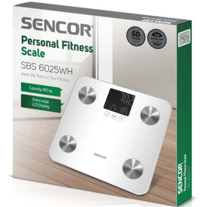 Sencor Scales for floor SBS6025WH