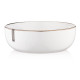 ARDESTO Soup plate Marmo, 19 cm, white, ceramics (AR2919MRBW)