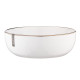 ARDESTO Soup plate Marmo, 19 cm, white, ceramics (AR2919MRBW)