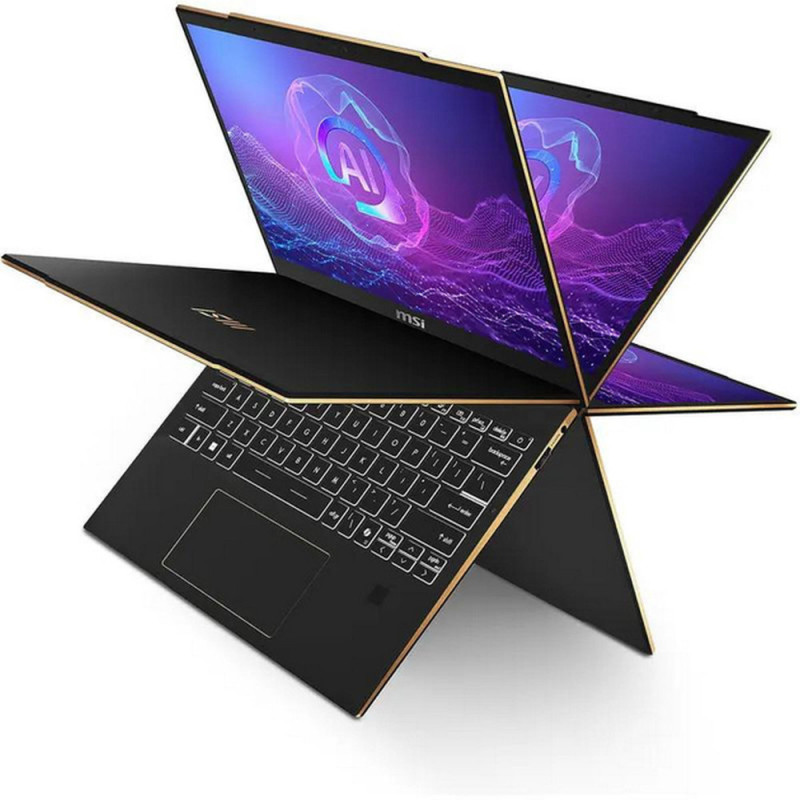 MSI Ноутбук Summit 13 AI+ Evo A2VMTG 13.3 FHD+, Intel Core Ultra 7 258V, 32GB, F1TB, W11P, чорний (9S7-13P511-038)