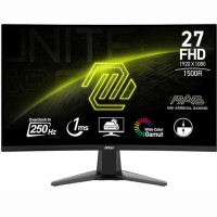 MSI Монітор MSI 27" MAG 276CXF 2xHDMI, DP, Audio, VA, 280Hz, 0.5ms, sRGB 102%, CURVED, AdaptiveSync (9S6-3CE01M-014)