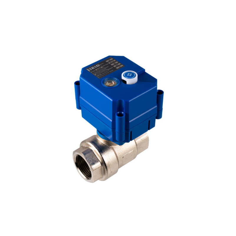U-Prox Комплект запобігання затопленню Valve DN20, 3/4", автономне живлення від батарей CR123A, автоматичний прогон раз на тиждень (4820261370348)