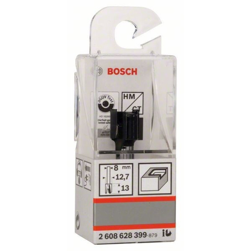 Bosch Фреза шарнірна Bosch Professional Std S8 D12.7 L12.7 (2.608.628.399)