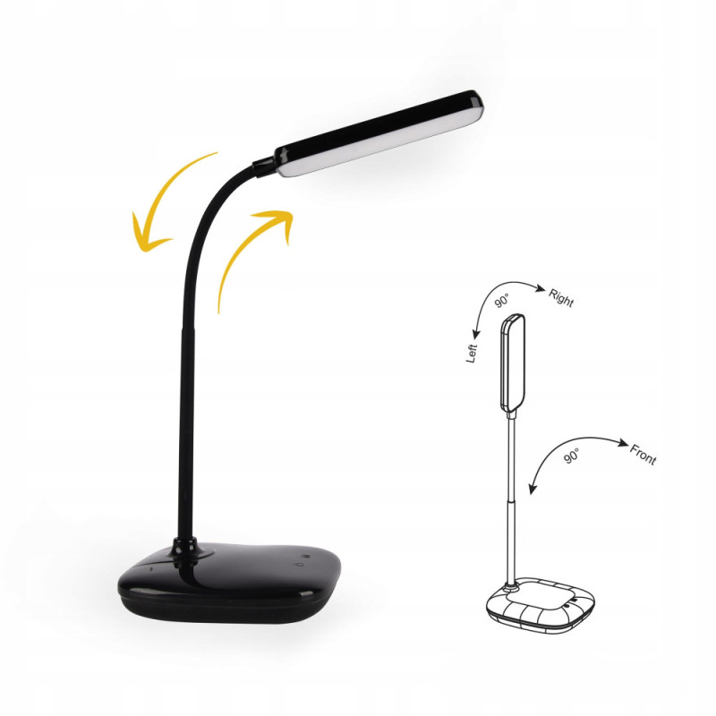 Osram OSRAM Panan DISK SQ 12W 3000K 4000K 6500K table lamp with dimmer, white (4099854475177)