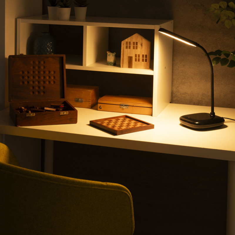 Osram OSRAM Panan DISK SQ 12W 3000K 4000K 6500K table lamp with dimmer, white (4099854475177)