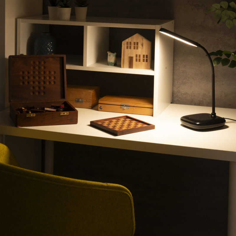 Osram OSRAM Panan DISK SQ 12W 3000K 4000K 6500K table lamp with dimmer, white (4099854475177)