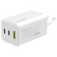 Зарядное устройство ColorWay C101B GaN Mini 100W PD PPS 2xUSB-C + USB-A white (CW-CHS061PD-WT)