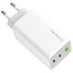Зарядное устройство ColorWay C101B GaN Mini 100W PD PPS 2xUSB-C + USB-A white (CW-CHS061PD-WT)