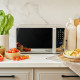 Beko Microwave oven Beko, 20L, mechanical control, 700W, silver (MOC20130SFB)