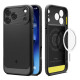Spigen Чохол Spigen для iPhone 17 Pro, Rugged Armor MagFit, Matte Black (ACS10329)