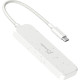 Концентратор J5create USB-C to 4xUSB-C 3.2 10Gbps white (JCH345EW-N)