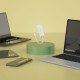 Концентратор J5create USB-C to 4xUSB-C 3.2 10Gbps white (JCH345EW-N)