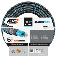 Cellfast Шланг садовый HOBBY ATS 1/2", 25м, 6 слоев, до 30 Бар, -20…+60°C (16-200)