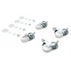 Digitus Ролики for Wall Mounting Unique cabinets, 2+2 set (DN-19CASTOR-WM)