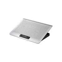 Подставка для ноутбука IceCoorel 10-15.6", 6*60mm 580 RPM, 2*USB, 350x225x26mm, Silver (A19)
