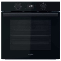 Whirlpool Oven electrical, 71L, A+, display, convection, telescopic rails, black (OMR58HU1B)