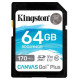 Kingston SD 64GB C10 UHS-I U3 R170/W70MB/s (SDG3/64GB)