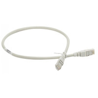 Legrand Патч-корд  LCS3 CAT 5e F-UTP, 0.5 м, AWG 26, PVC, серый (051814)