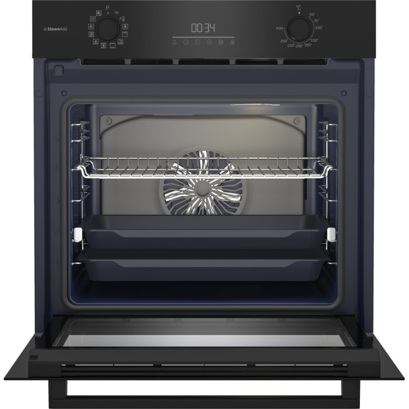 Beko Oven electrical, 72L, A, display, convection, black (BBIS17300BCS)