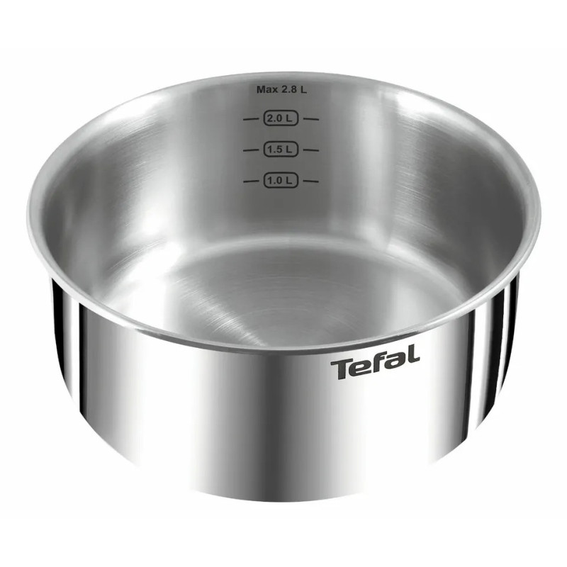 Tefal Набір посуду Ingenio Emotion, 5 пр., нержавіюча сталь, бакеліт, сріблястий (L897S574)