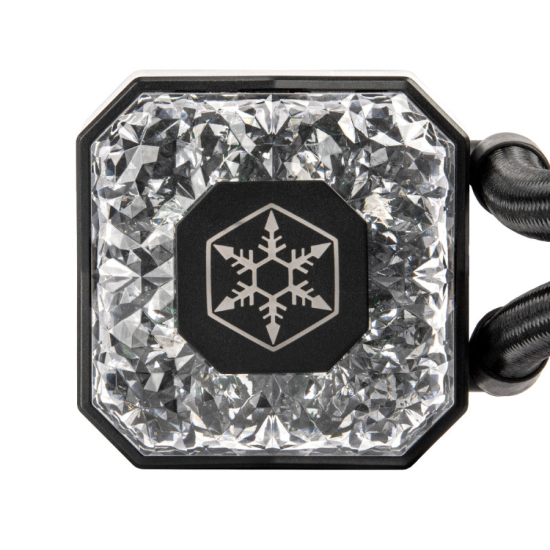 SilverStone Система жидкостного охлаждения Icegem 240P-ARGB LGA2066, 2011, 1366, 115x, 1366, TRX4TR4, AM4, AM3, AM3+, AM2, AM2+, FM1, FM2 TDP280W, черный (SST-IG240P-ARGB)