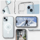 Spigen Чехол для Apple iPhone 15 Ultra Hybrid MagFit, White (ACS06802)