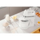 ARDESTO hand mixer with a bowl, 500W, nozzles-4 beaters, bowl-plastic, 3.2L, turbo mode, white (KSTM-500W)