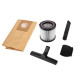 Graphite professional battery vacuum cleaner Energy+ 18V, container 20 l, 4.03 kg, without battery and spare part (58GE124)