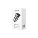 Зарядное устройство Ugreen 1xUSB-C + 1xUSB 30W car adapter CD130 black (40858)