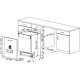Beko Dishwasher built-in, 15sets, A+++, 60cm, display, 3 basket, white (BDIN36532)