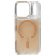 Чехол для мобильного телефона BeCover FIBRA Star Shine MagSafe Apple iPhone 17 Pro Max Desert Gold (715433)