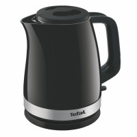 Tefal Электрочайник Delfini 1.7л, пластик, серебристо-черный (KO150F30)