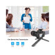 Микрофон Puluz PULUZ 2 TX + 1 RX Wireless black (PU3154B)