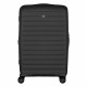 2E Suitcase Middle, Aero, polypropylen, 63/78 L, TSA, 4 wheels, EXP, black (2E-SPP-AERO-M-BK)