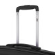 2E Suitcase Middle, Aero, polypropylen, 63/78 L, TSA, 4 wheels, EXP, black (2E-SPP-AERO-M-BK)