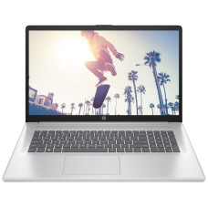 HP Ноутбук 17-cn4041ua 17.3" FHD IPS AG, Intel 7-150U, 16GB, F512GB, UMA, DOS, сріблястий (CS8B9EA)